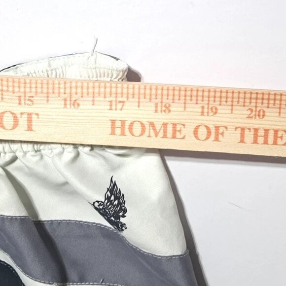 Point Zero Men's Blue Board Shorts Size XL Beach Surf Elastic/Drawstring Closure - Picture 6 of 9